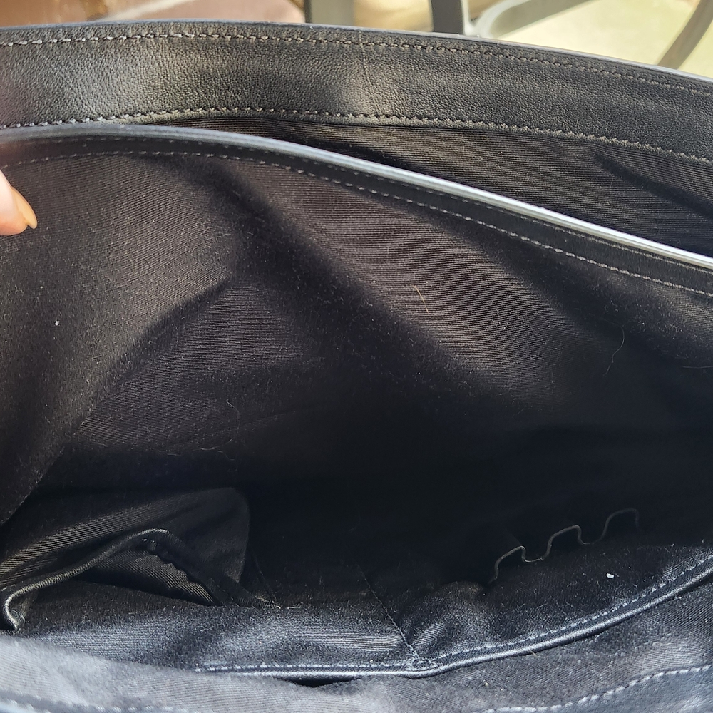 Coach Black Leather Men's Briefcase - Picture 6 of 10